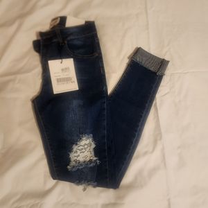 Monkey Ride Lace embellished jeans